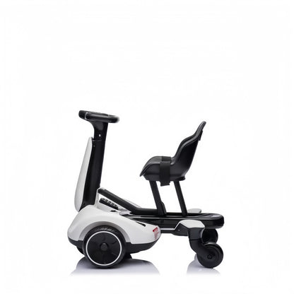 Kids Electric Ride-On Car - 4-Wheel Drift Kart with Remote Control, Rechargeable Battery & Safety Belt